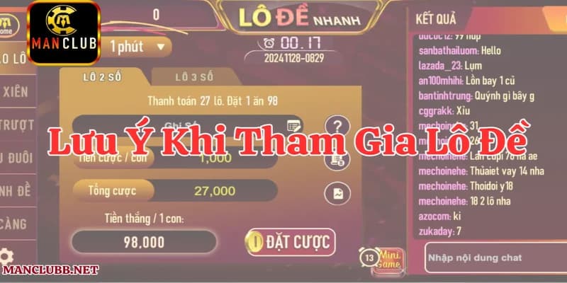 Trải nghiệm dịch vụ khách hàng tại xổ số Manclub