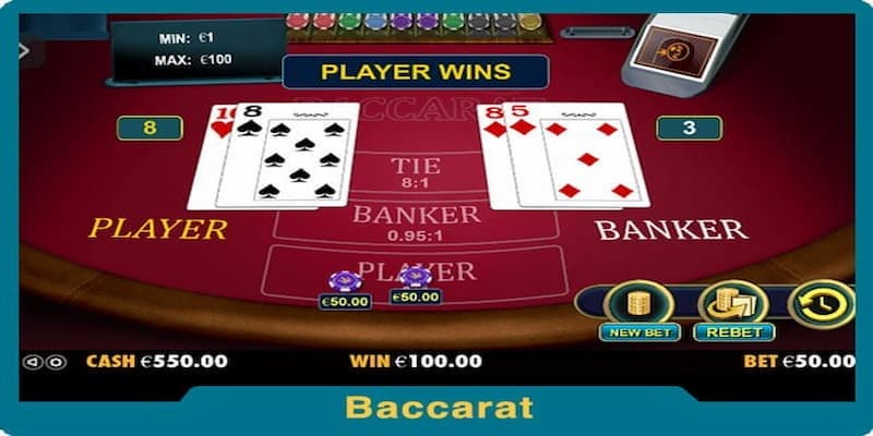 Luật chơi Baccarat Manclub chi tiết