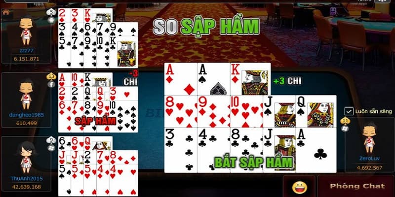 So sánh Mậu binh Manclub với các trò bài khác